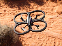 Bild Vier-Rotor Parrot Drone