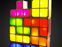 Bild Tetris Tischlampe